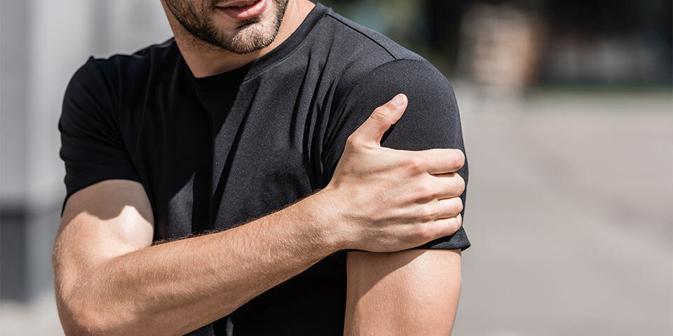 Uszkodzenie stożka rotatorów na USG